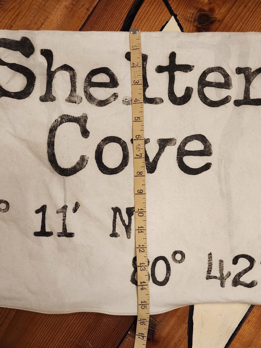 Shelter Cove HHI Canvas Vacation Location Pillow Hilton Head Island SC - Picture 4 of 10
